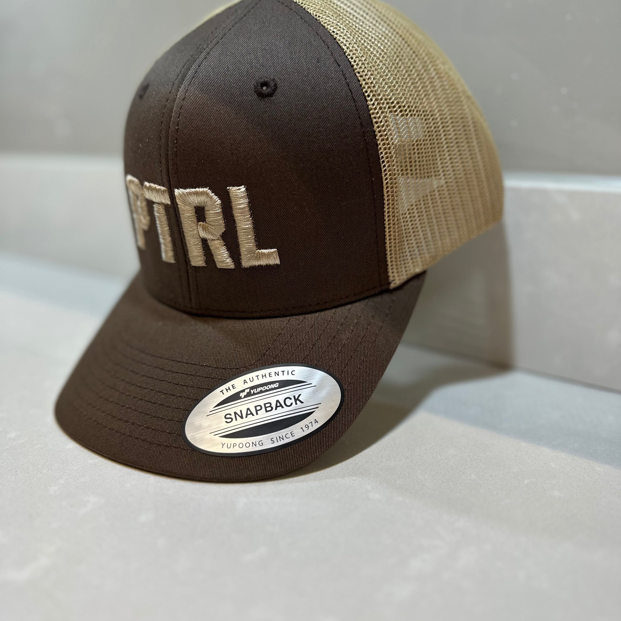Cap "Trucker Brown/Khaki" SINGLE CAP ORDER
