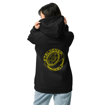 Hoodie “Black” with Yellow Wrld Logo