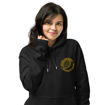 Hoodie “Black” with Yellow Wrld Logo