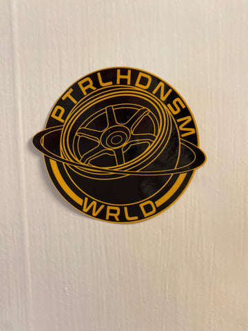 Sticker Wrld 'World' Decal 88mm